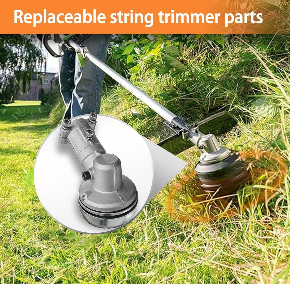 Durable Silver Gear Case Assembly for EGO ST1530 & Brush Trimmer - 35" Cut Width