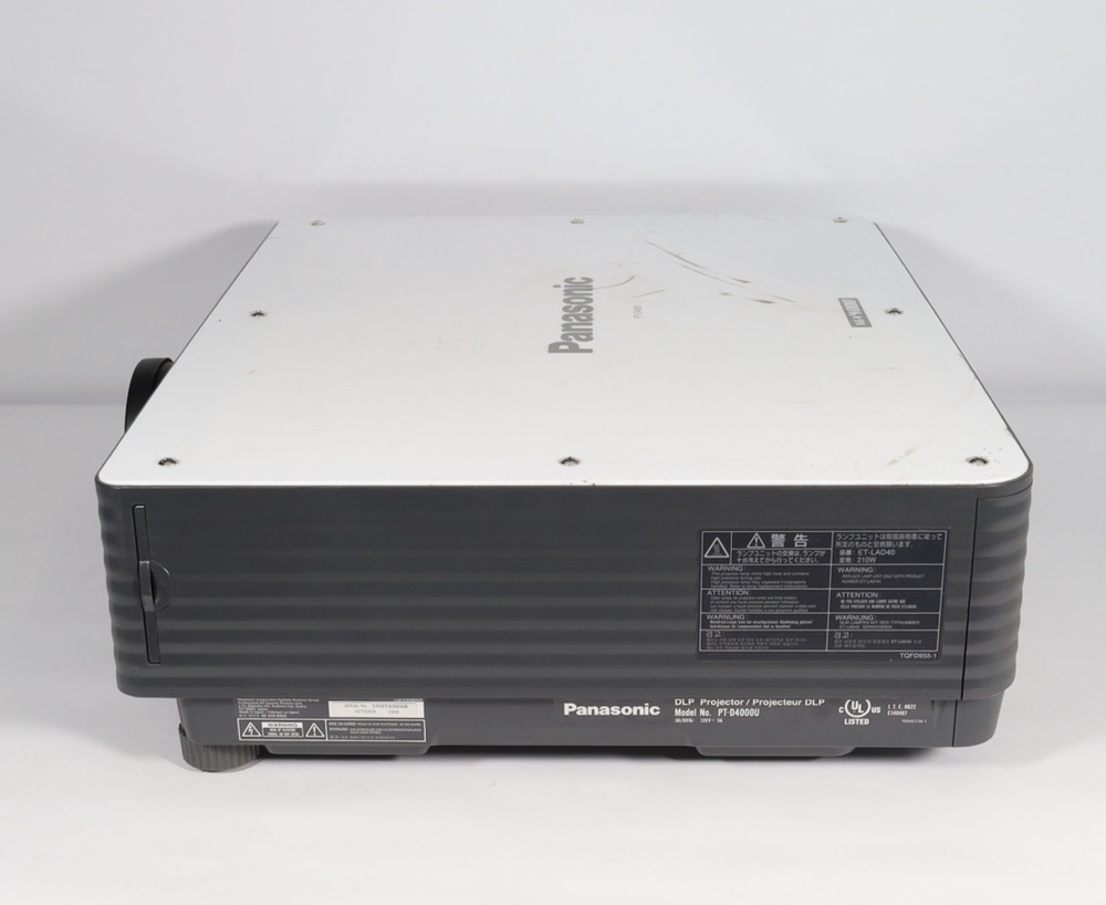 Panasonic PT-D4000 Projector 4000 LUMENS