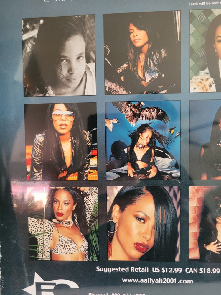 Aaliyah 2002 Wall Calendar