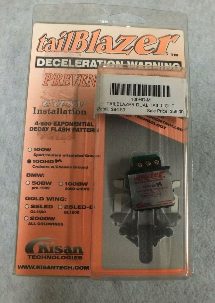 Kisan Technologies Tailblazer Deceleration Warning 100HD-M