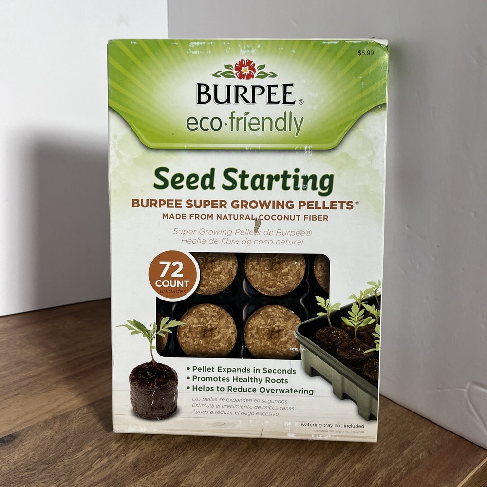 Burpee Seed Starting NOS 2011 72 Count