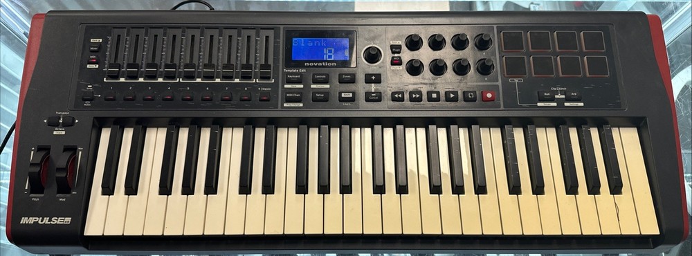 Novation Impulse 49 MIDI Keyboard Controller With Cables