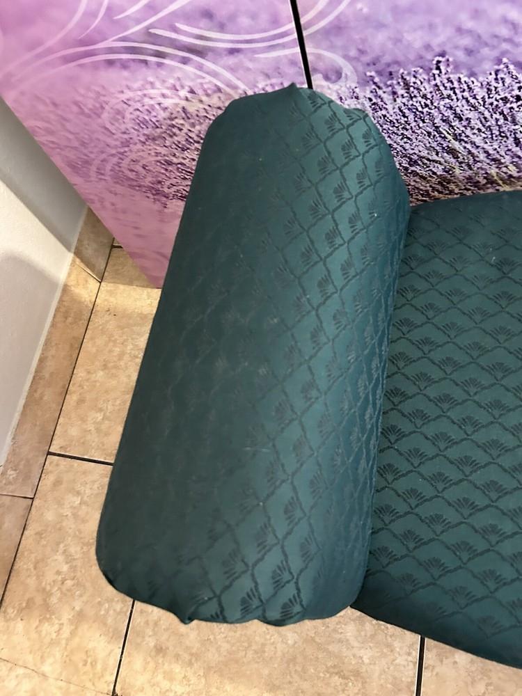 Vintage Mid Century Long Upholstered Long Bench