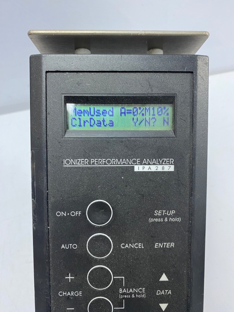 MEX Monroe Electronics IONIZER PERFORMANCE ANALYZER IPA 287a