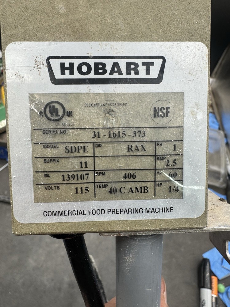 Hobart Mixer On Off Switch timer Controller