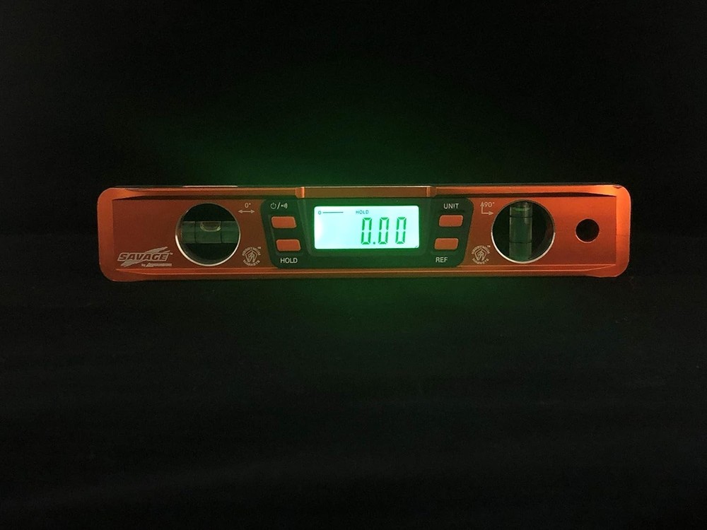 Savage 9-Inch Digital Level - Accurate Automatic Operation & Easy Readability