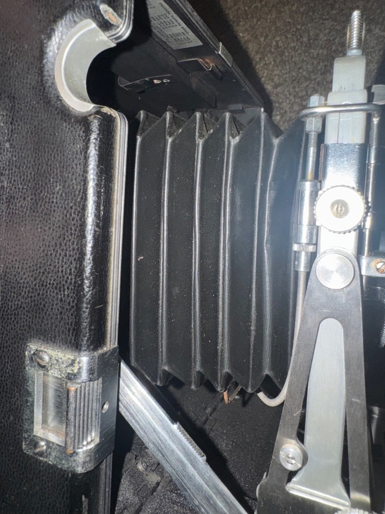 1956 Graflex Crown Graphic, 4x5 coupled range finder camera