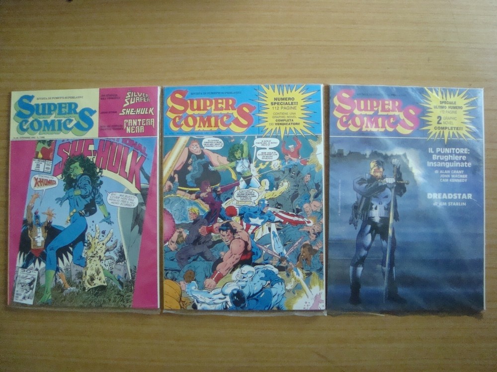 super comics 1/29 complete ed.mbp 1990/1993