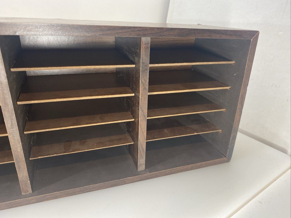 45 CD Laminated Wooden CD Rack Stand Storage Holds 45