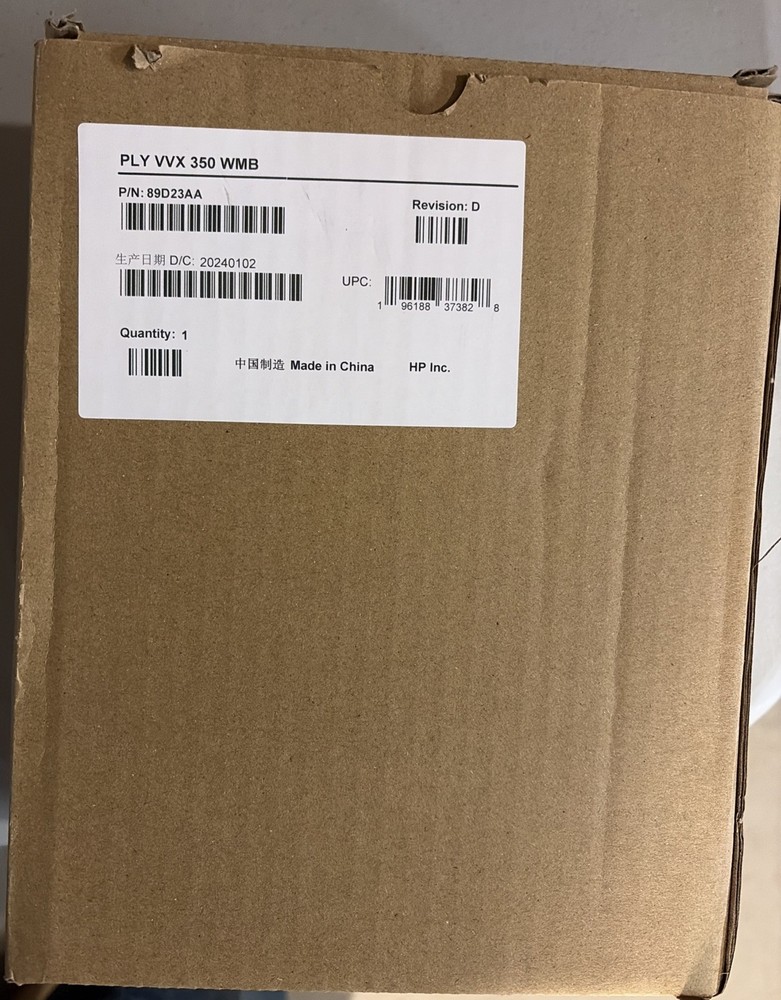 HP 89D23AA Poly Mounting Bracket for Telephone- NEW