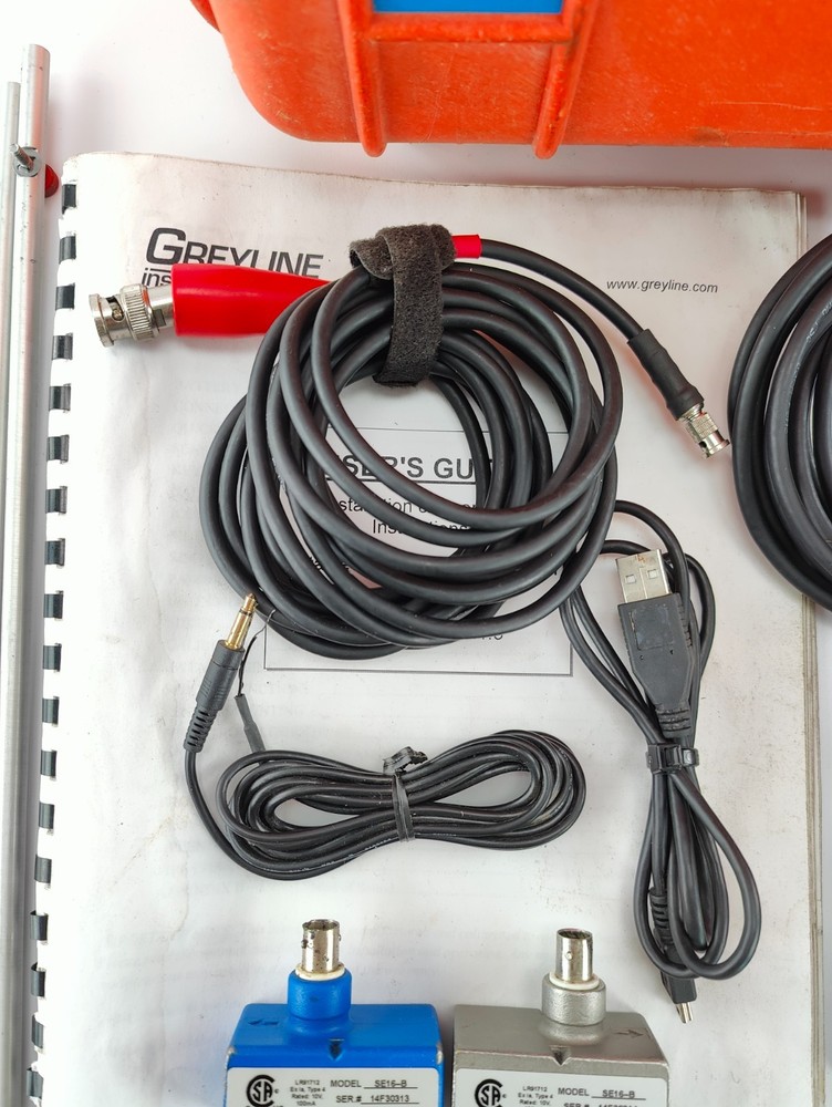 Greyline PTFM 1.0 Transit Time Flow Meter w/case