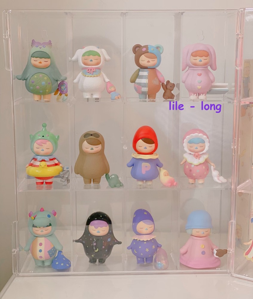12pcs Basic Authentic Pucky Sleeping Babies Series Blind Box Confirmed Figure
