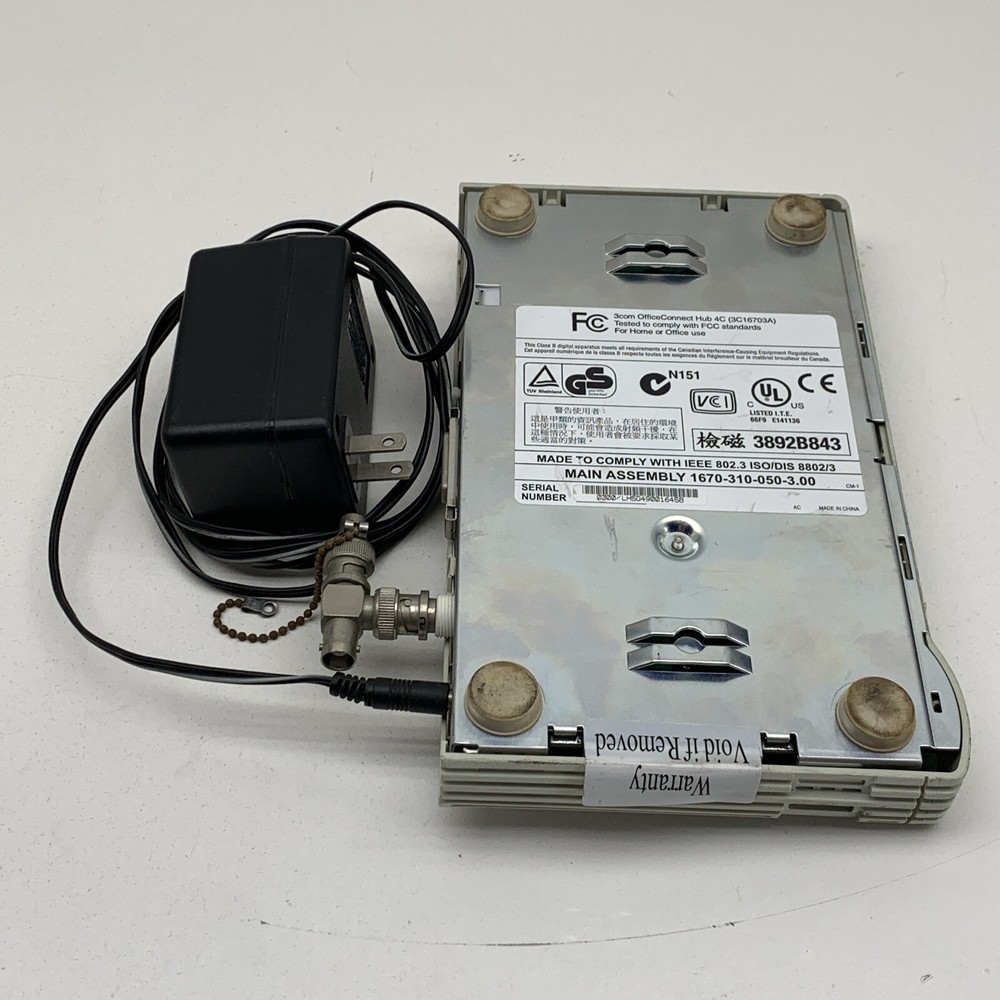 3Com 3892B843 Office Connect HUB 4C