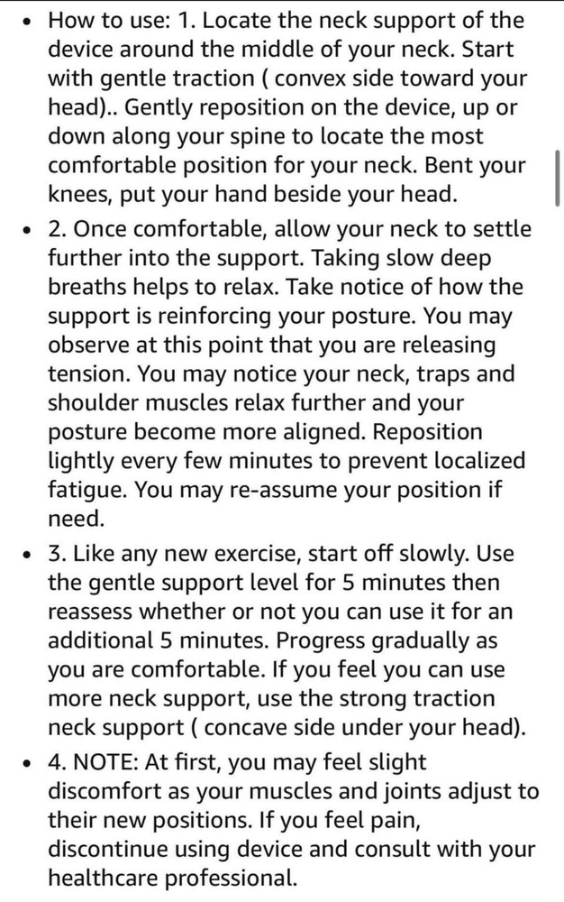 Neck and Shoulder Relaxer Traction Device