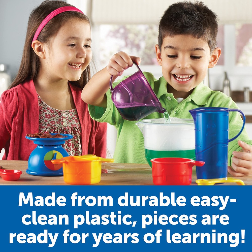 Learning Resources Mix And Measure Activity Set, Experiment Mixing Tools, 22