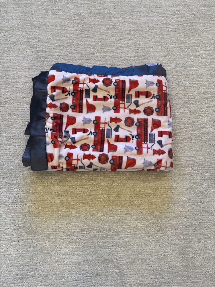Red Fire Truck Blanket