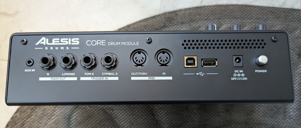 Alesis Strata Core Electronic Drum Module w/ Power Cable and Cable Snake