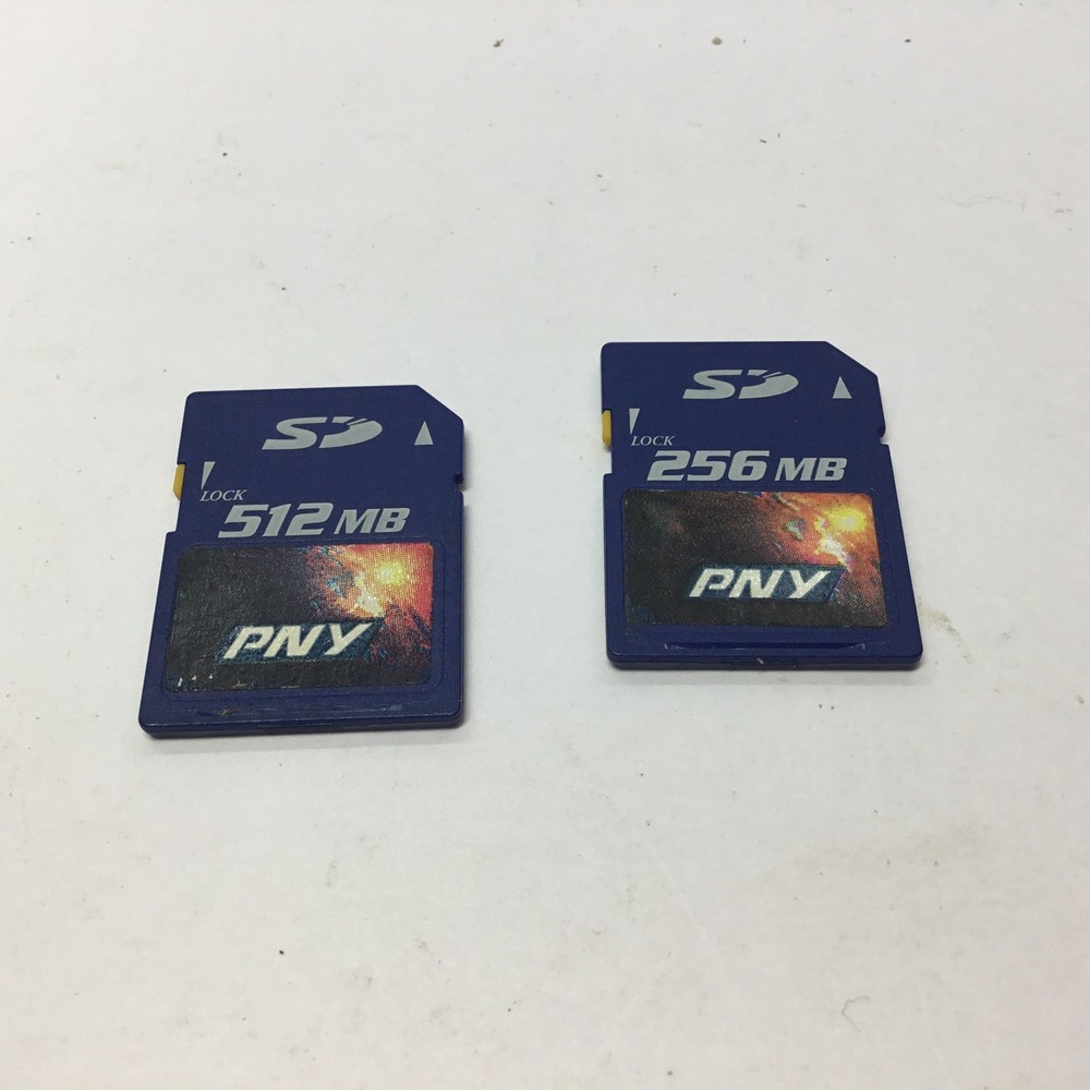 PNY 512 & 256 MB - Memory Cards .