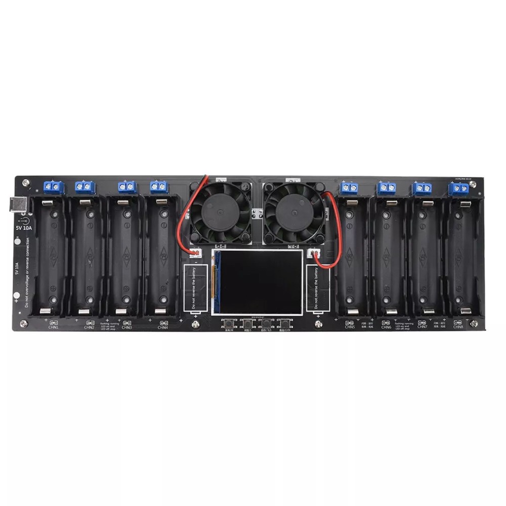 2.4in LCD Screen Internal Resistance Tester With DC5.5 high-current interface