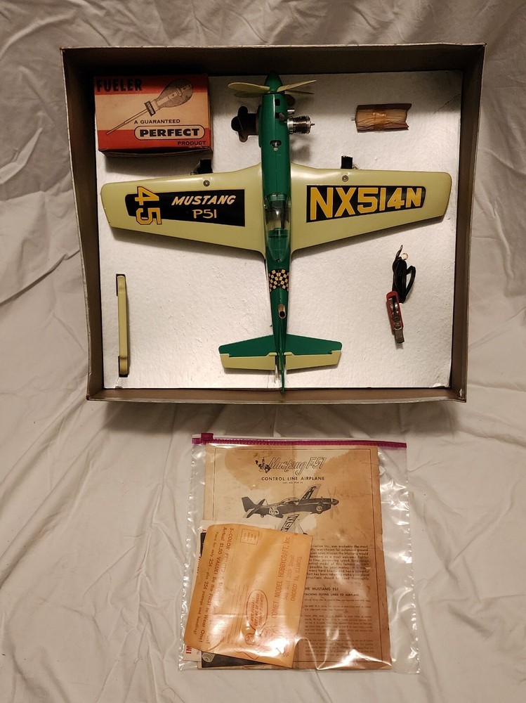 COMET-MUSTANG P-51 COX, AURORA,THIMBLE-DROME,WEN-MAC,COMET,TESTORS
