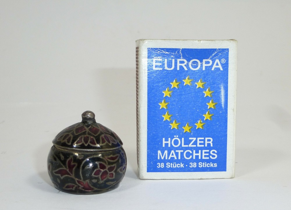 Scent Box 925 Silver Enamel