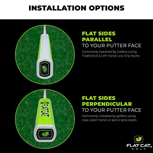 Flat Cat Square Putter Grip - FAT Size