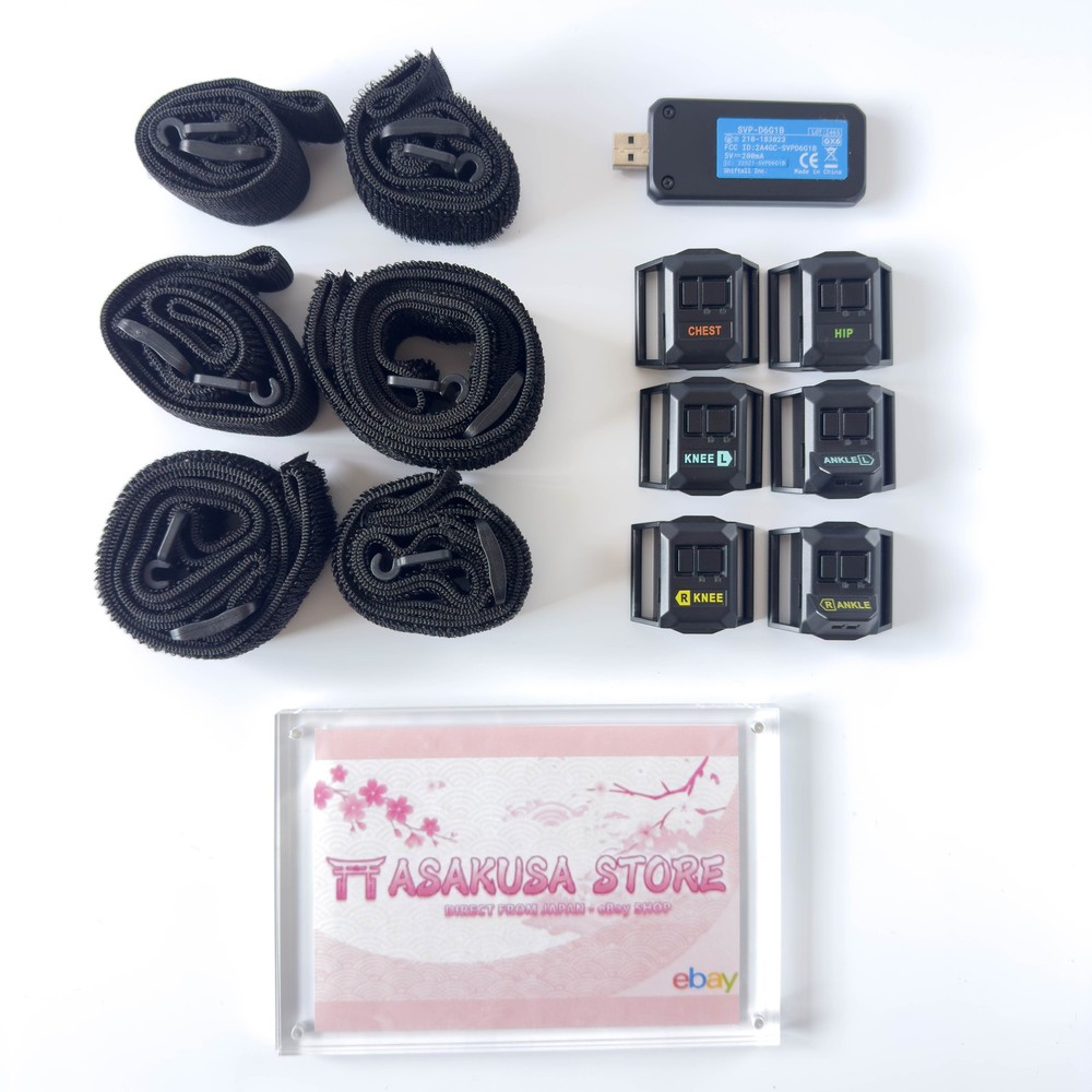 Shiftall HaritoraX Wireless Full Body Tracking Device VRChat VR 6 Point Set JP