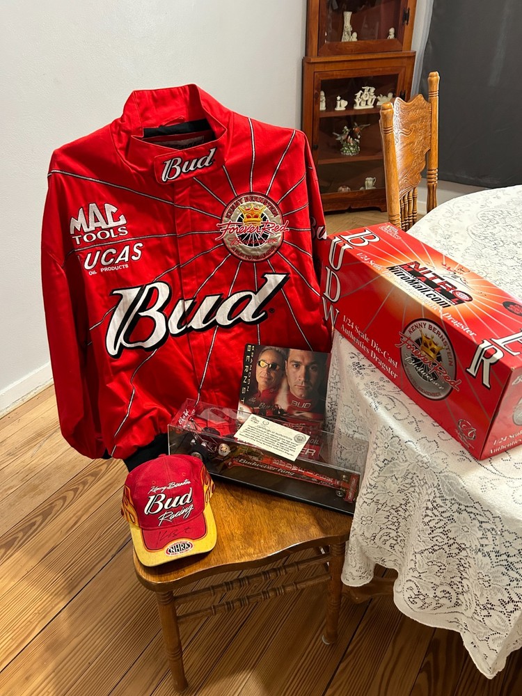 Kenny Bernstein signed memorabilia