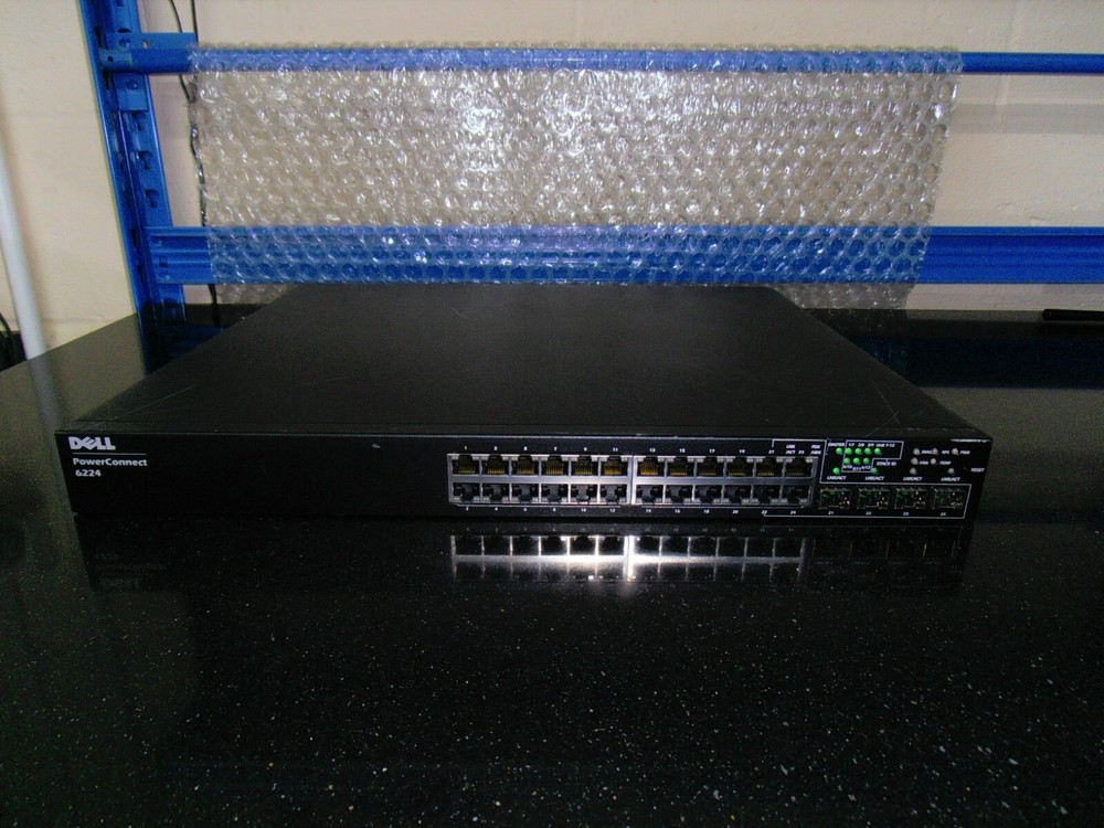 Dell PowerConnect 6224 24-port Gig Layer 3 Switch + 10G Stacking module