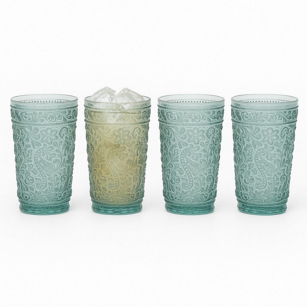 Acrylic Pasiley drinking wares