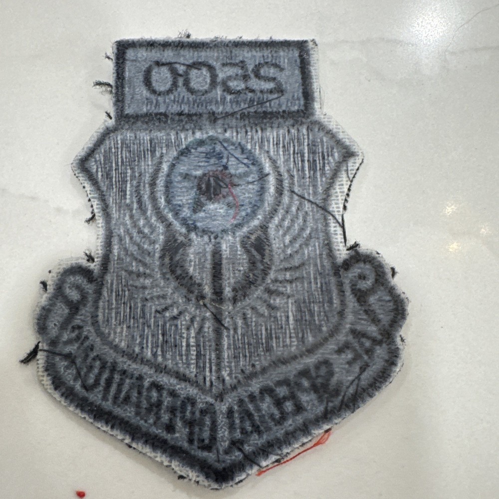 USAF Special Operations 2500 Hours Patch Diamond