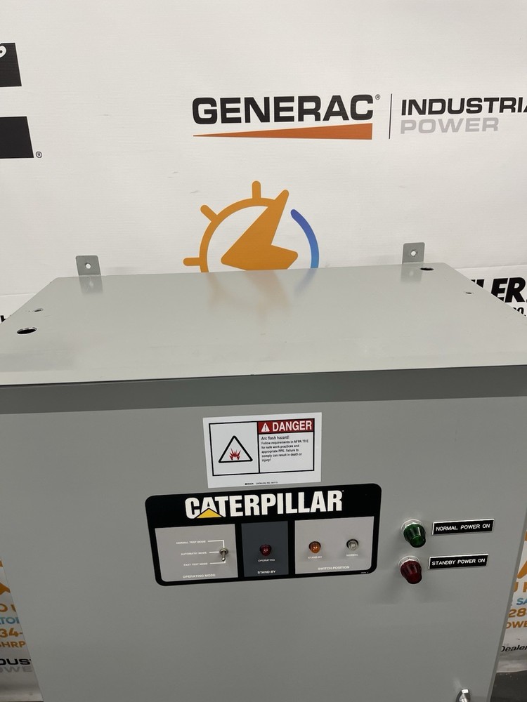 800 Amp Caterpillar Automatic Transfer Switch - 277/480v 3 Phase 4-Pole