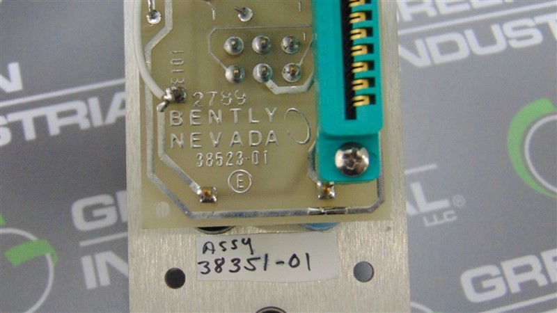 USED Bently Nevada 38351-01 Rotor Acceleration Module 38523-01