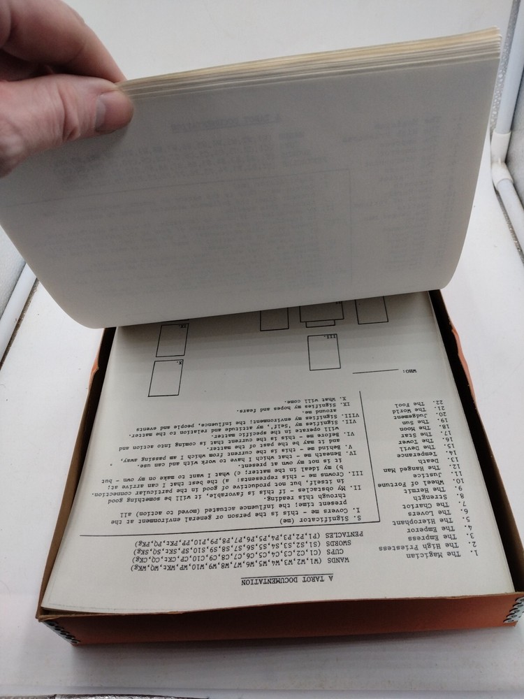 A Stack Of Tarot Documentation