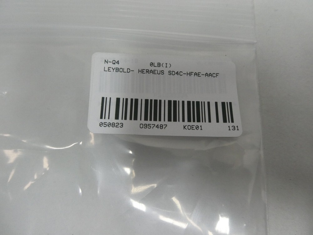 Leybold- Heraeus SD4C-HFAE-AACF Process Controller