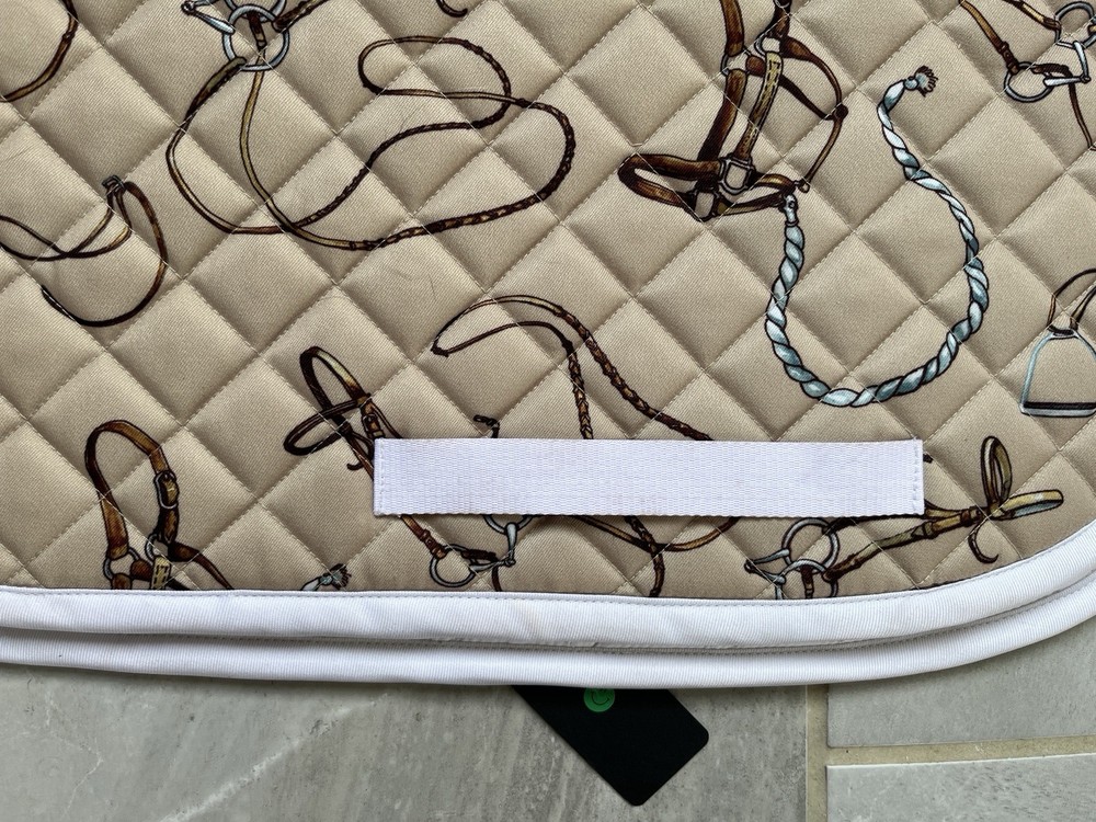 Tuffrider Basic All Purpose Beige Saddle Pad Bridle Stirrup