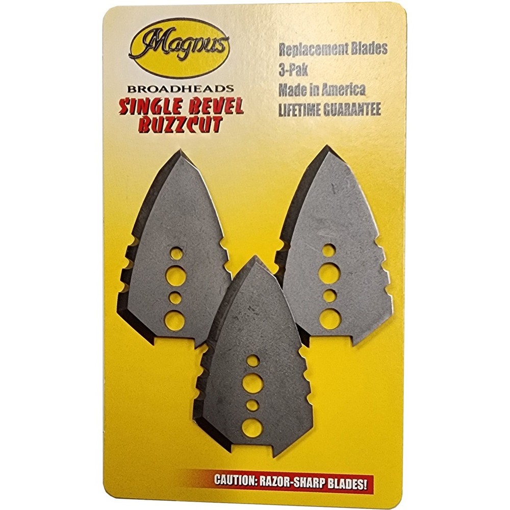 Magnus Single Bevel  Buzzcut Rep Main Blade 125 gr.