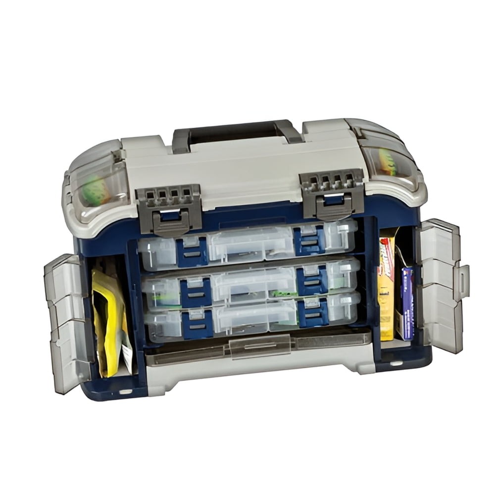 Angled Tackle System 3700 Blue & Silver Durable