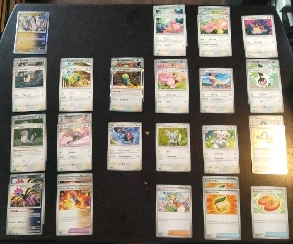 Pokemon Temporal Forces Near Complete Base Master Set- (28-RH/5-EX/7-AS Missing)