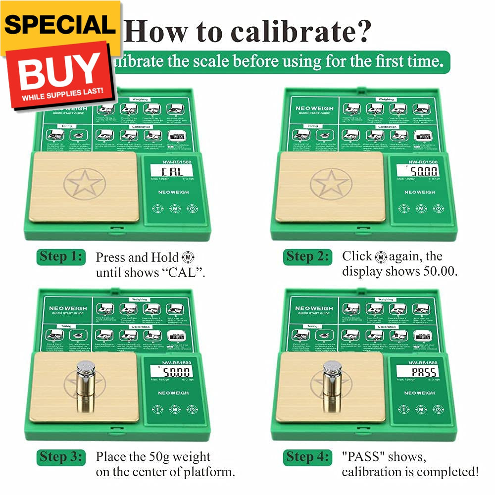 Reloading Scale, Powder Scale for Reloading, 1500 grains x 0.1 gn, Digital Powde
