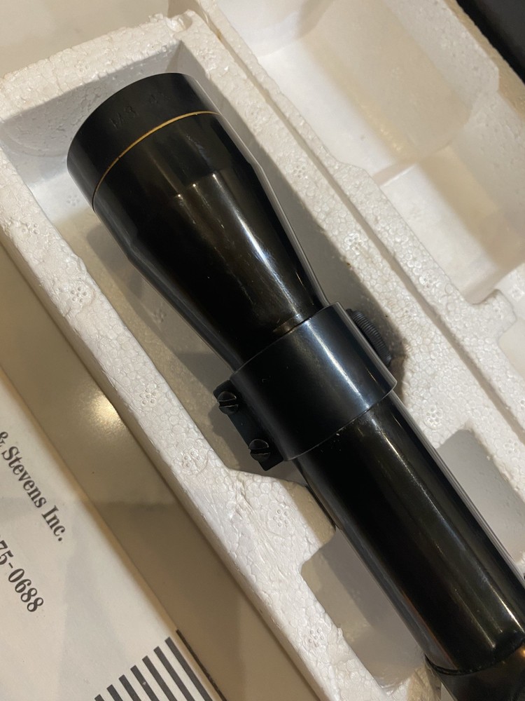 Leupold M8-4x Rifle Scope with Unique Post & Duplex Reticle