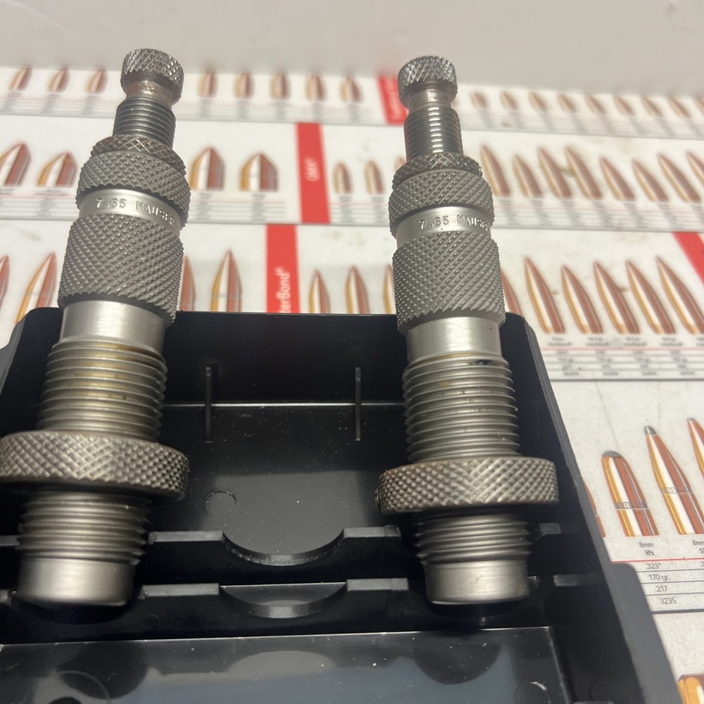 C&H TOOL & DIE 7.65 MAUSER 2 / DIE SET RELOADING NICE