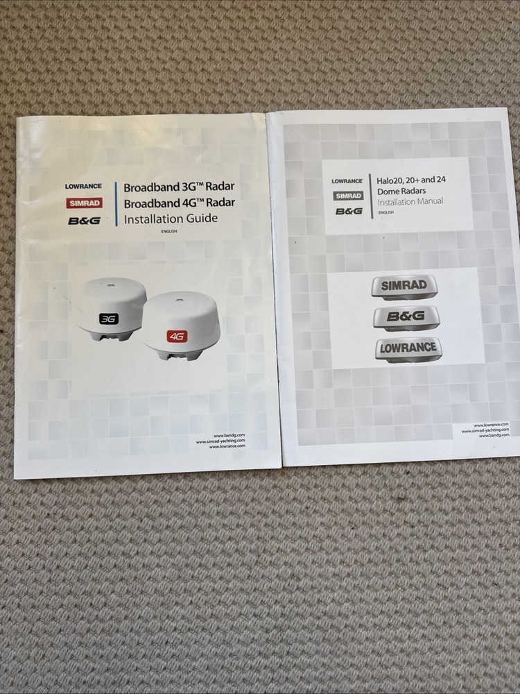 B&G 4G Dome Radar With Manuals