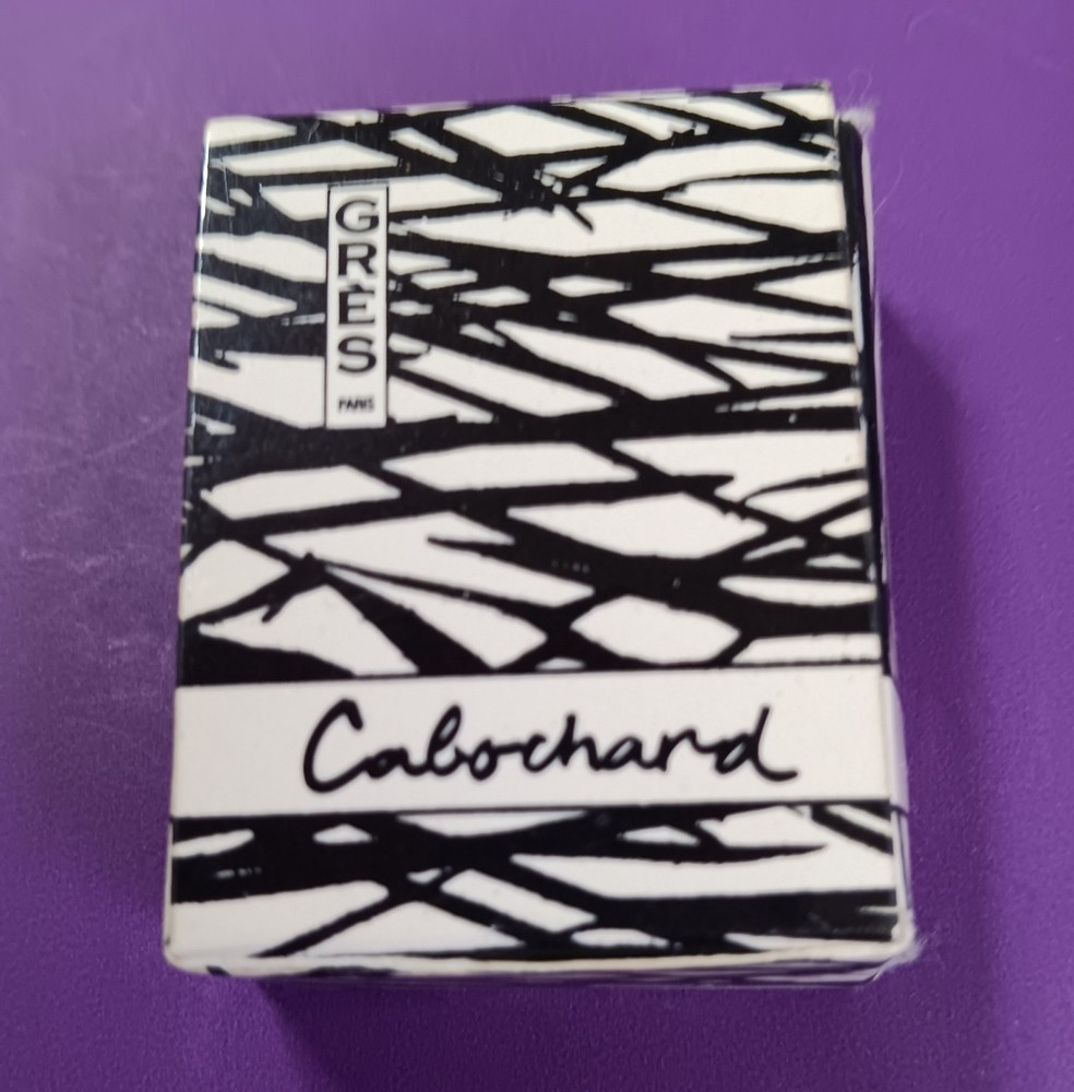 Vtg 1/24 Oz CABOCHARD BY GRES PARIS COLLECTORS PERFUME TINY MINI MICRO SAMPLE