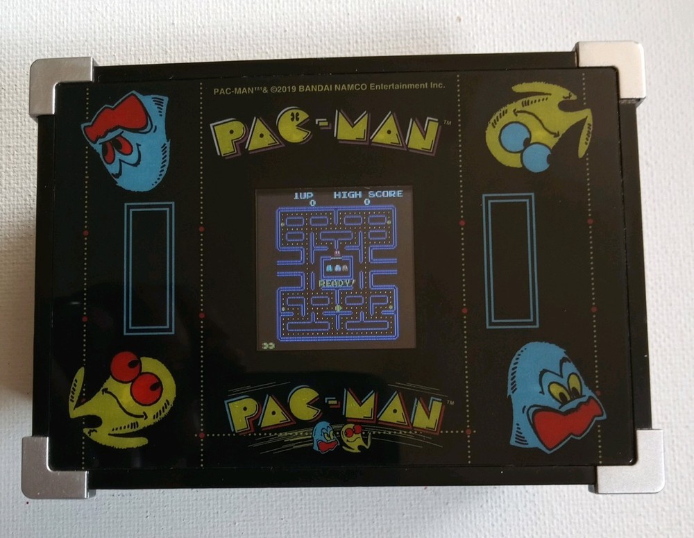 Tabletop Pac-Man Miniature Version Handheld 2019 Bandai Works Great