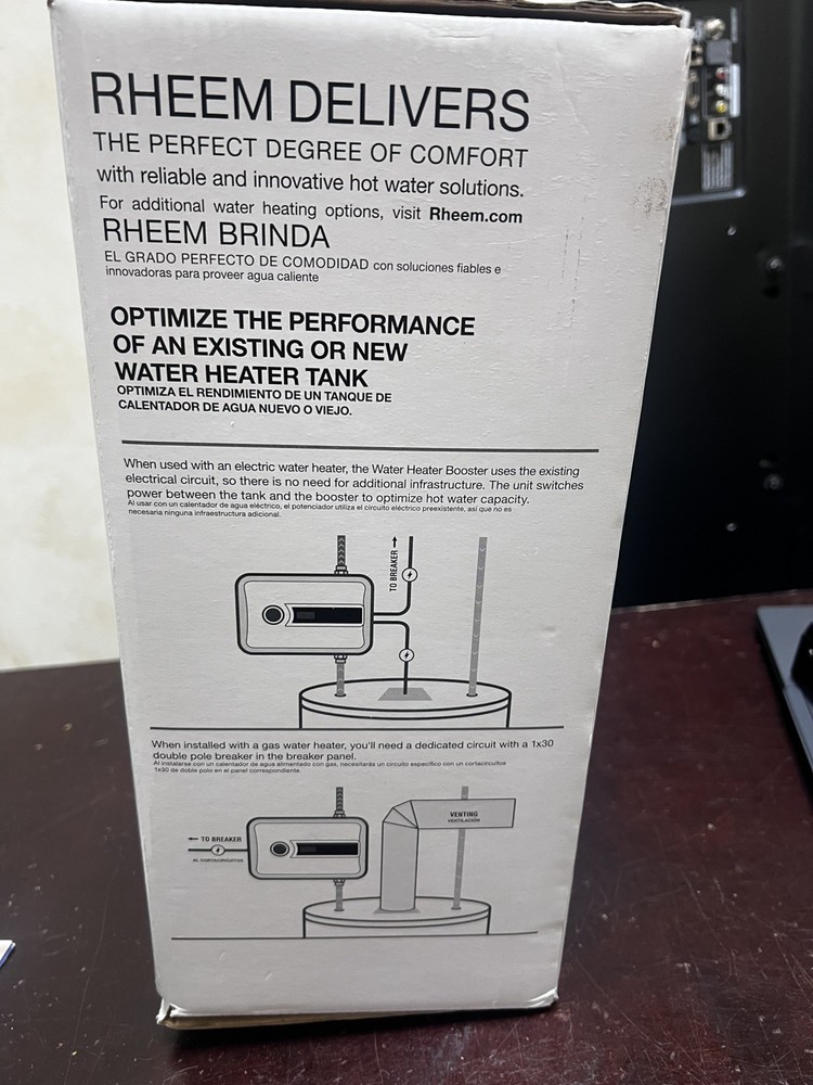 Rheem Water Heater Booster