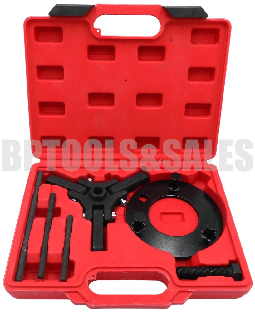 Harmonic Balancer Damper Pulley Puller Removing Repairing Garage Tool Set