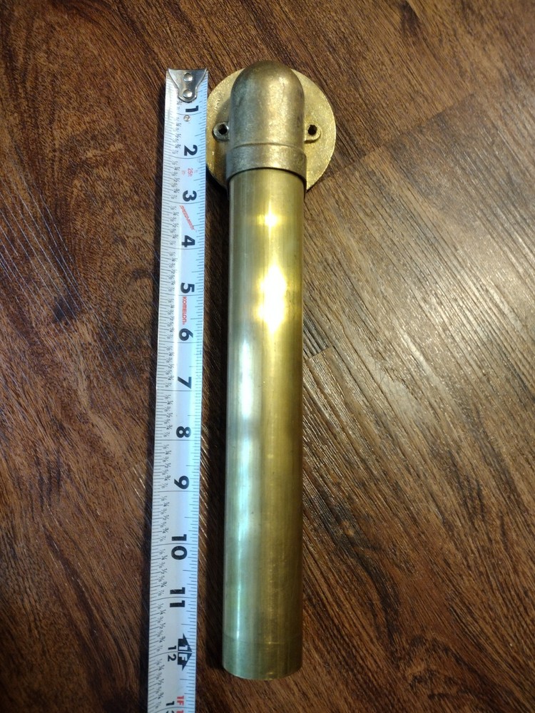 1.5" Brass Pipe Lot 4 Pieces