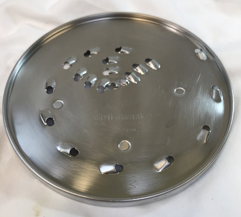 Cuisinart Food Processor DLC-837 Medium Replacement Disc Blade Grater DLC-8 10