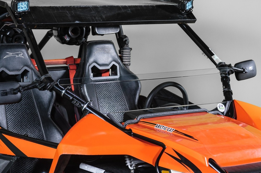 TERRARIDER ARCTIC WILDCAT HALF UTV WINDSHIELD - STD. 3/16"